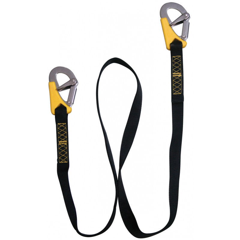 Lalizas Liveline 185 cm, 2 Sicherheitshaken, ISO 12401