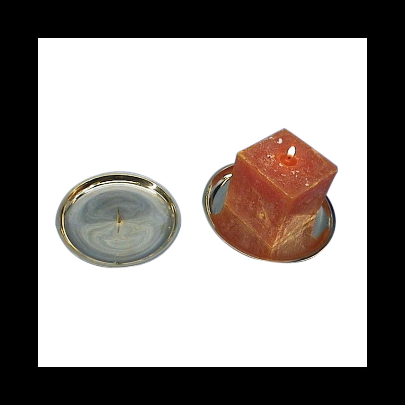 Kerzenständer, Block-/Kugelkerze 7cm