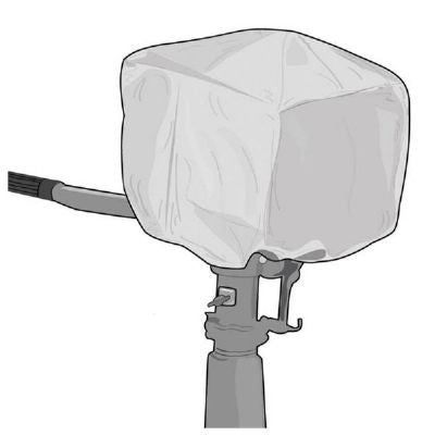 Engine Cover Silver gray O2225040 size Xxs