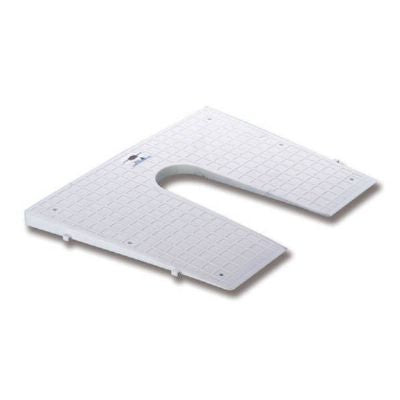 Motorplade for hæk hvid H: 45 x B: 36 cm Gods 3 mm O0503043