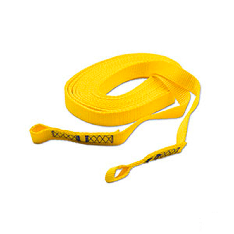 Rettungsleine aus Polyester, gelb, N0530008, 8 m, M/2 Ösen, brechend, 2000 kg, N0530008