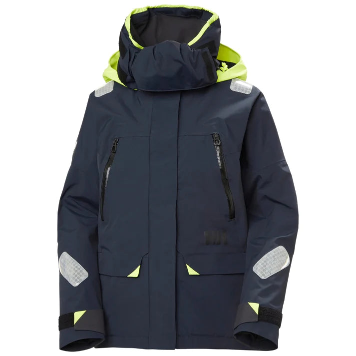 W Skagen Offshore Jacket, 597 Navy, Str. S
