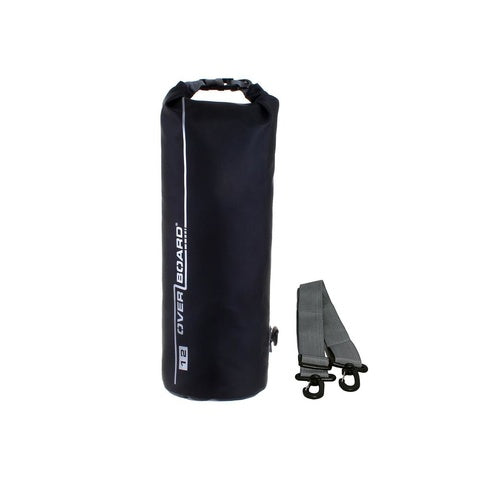 OB1003BLK Schwarzer OverBoard 12L Trockenschlauch