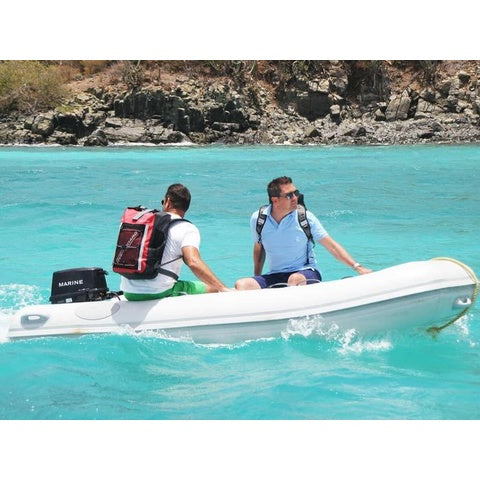 OB1146BLK Schwarzer wasserdichter OverBoard 30L PRO-SPORTS Rucksack