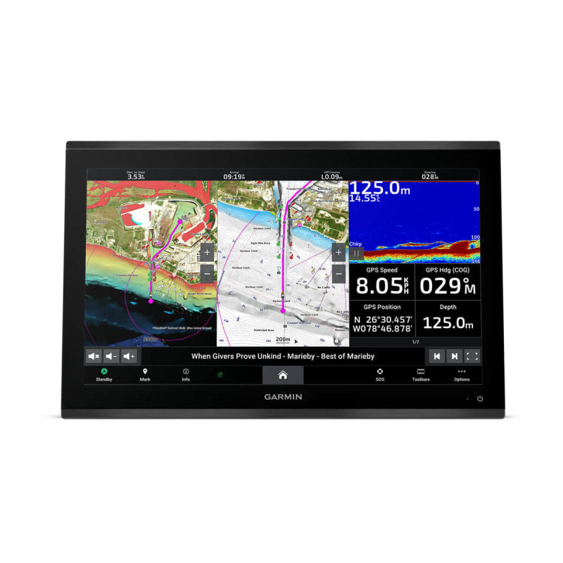 GPSMAP® 9022, Premium kortplotter med globalt baggrundskort