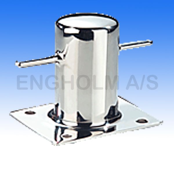 Bollard stainless 120x95mm