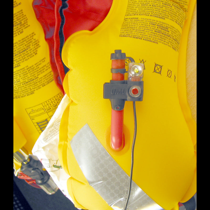 Life jacket light SOLAS w/clip auto