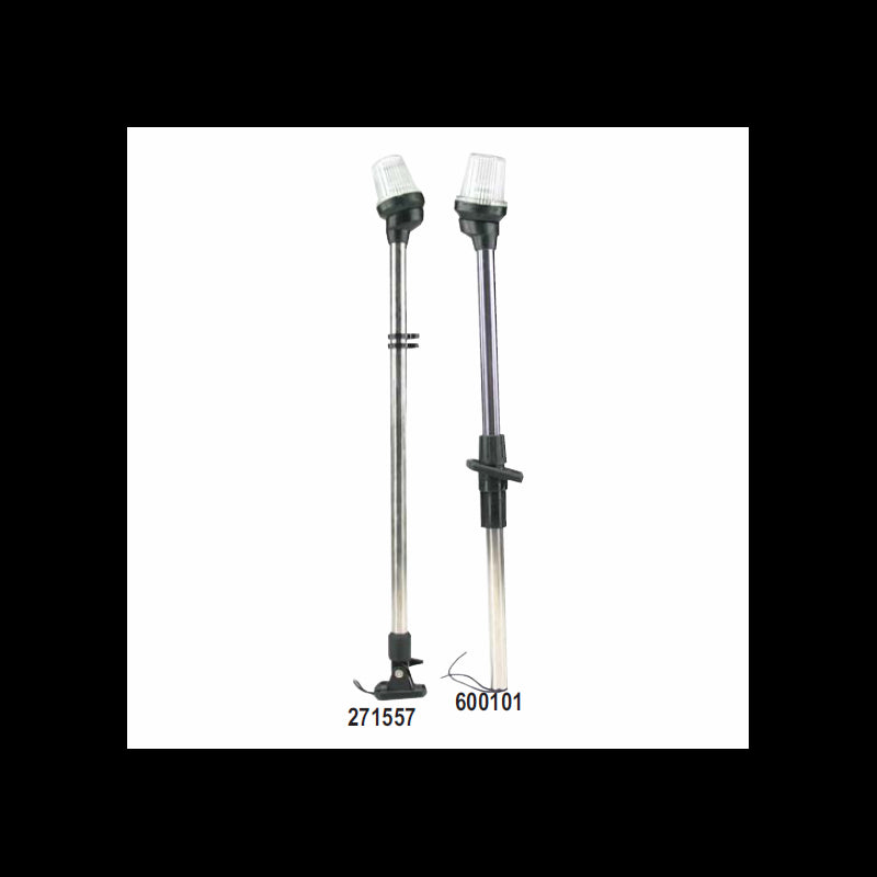 Spare glass country stand, white