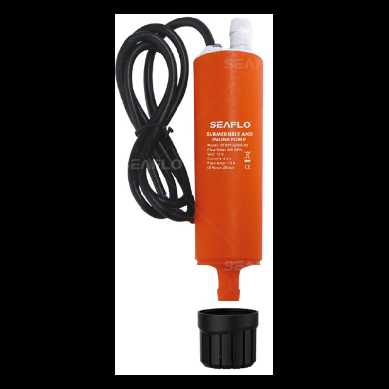 Drinking water pump inline/submersible 12V