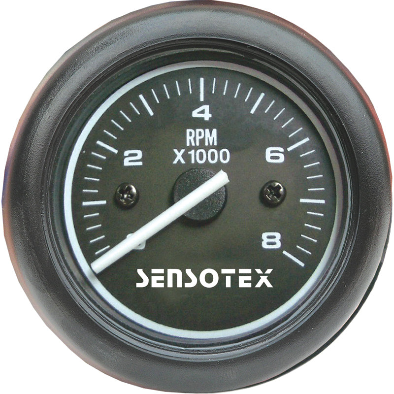 sensotex, revolution counter 8000 ø52