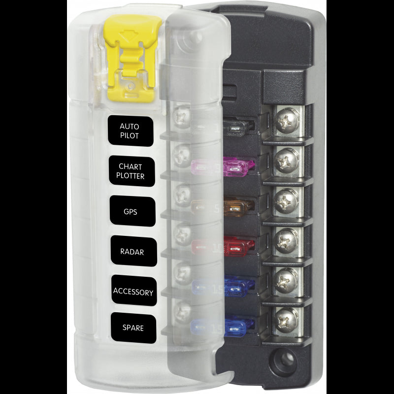 Fuse holder Blue Sea 6 pcs.