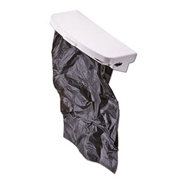 Affaldsstativ hvid plast 280x140 mm Z1814031