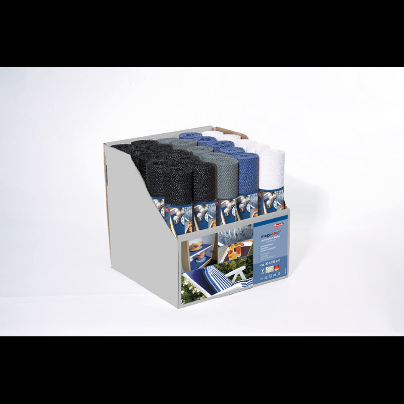 Anti-slip mat ass. colors 30 x 150 cm 25 pcs.