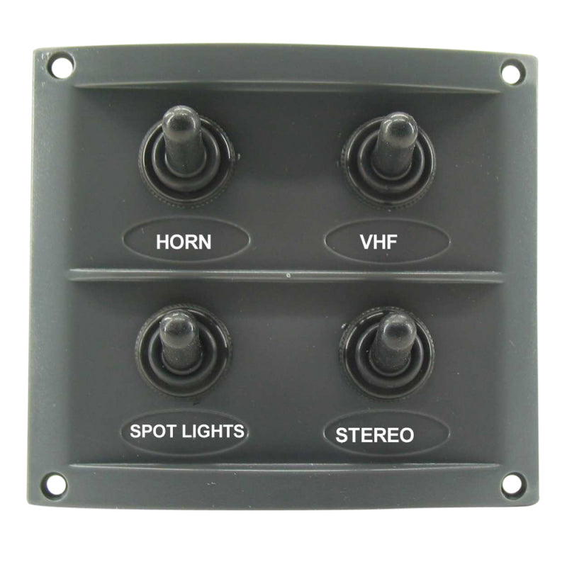 Electric panel splashproof, 4 contacts