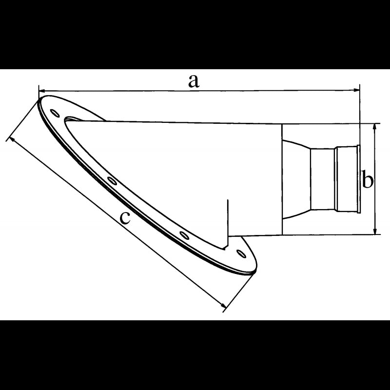 Bow searchlight set 12V