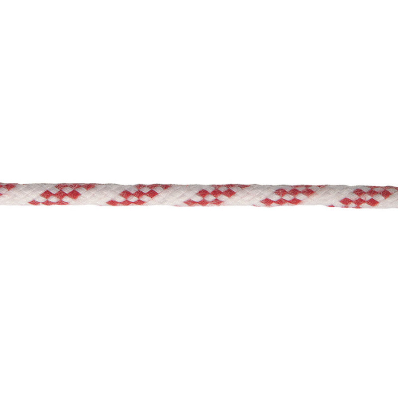 Lap 24-fl, 6mm, white w/red