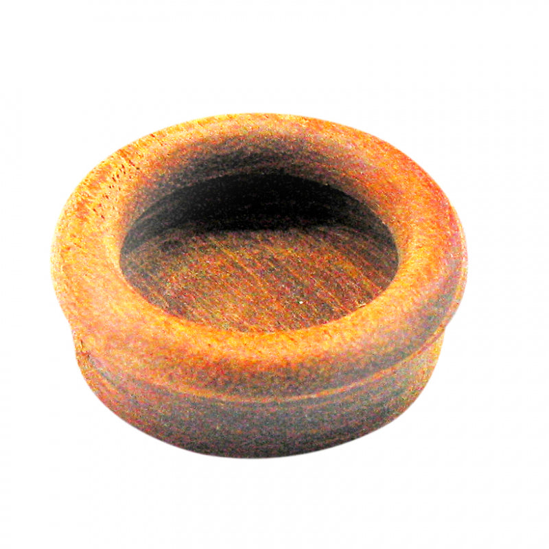 Teakholzring mit Sockel Außen-Ø33 fl.7mm