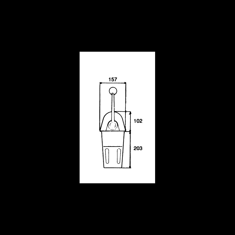 Teleflex MT3 Single Top Mount.