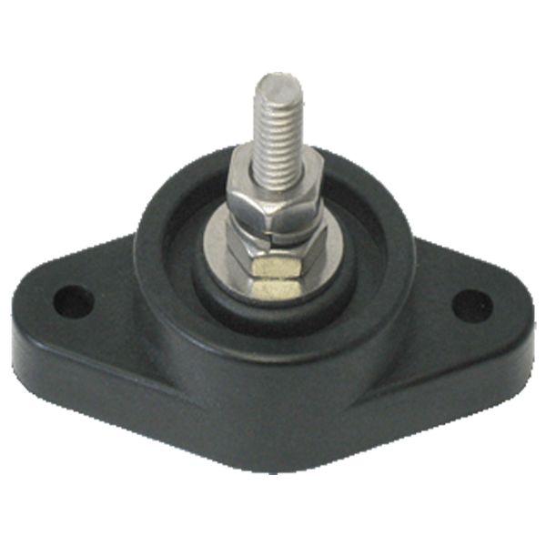 Terminal sammelt einzelne Ø 6,4 mm Schwarz