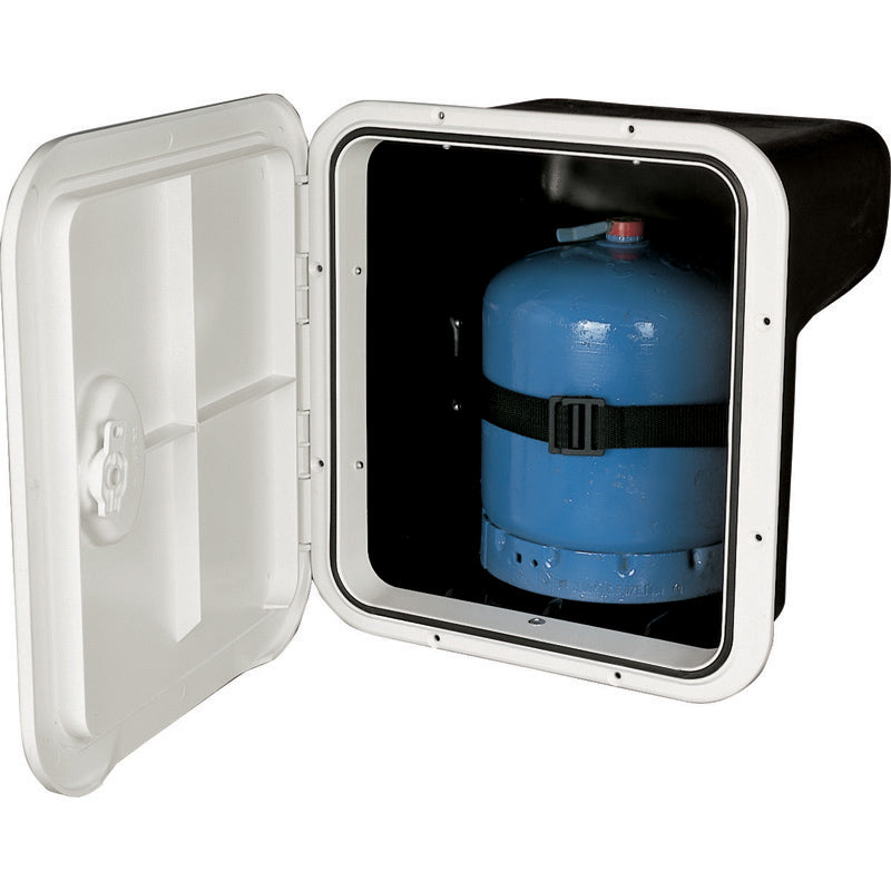 Nuova rade white gas container for 3 kg gas cylinders 397x356mm
