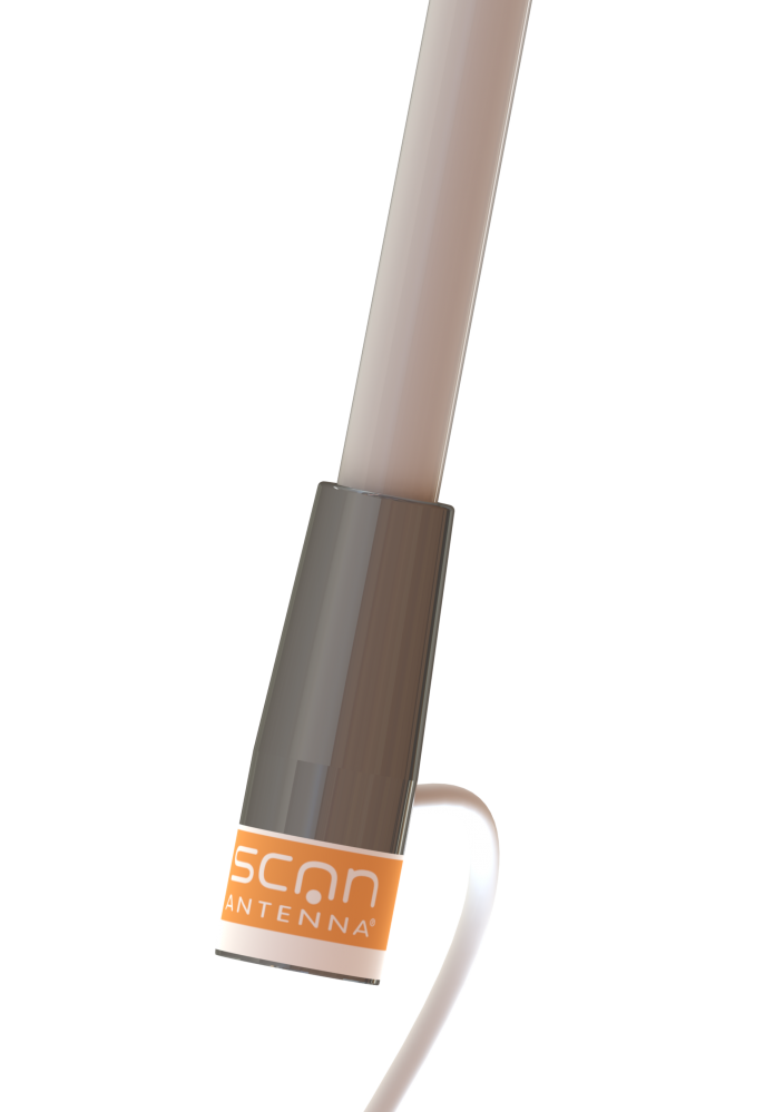 VHF56 antenna 2.6m fiber w/6.5m coax cable