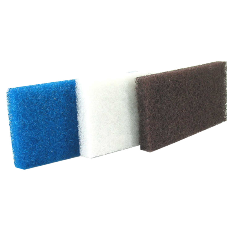 Scrub nylon FIN, white