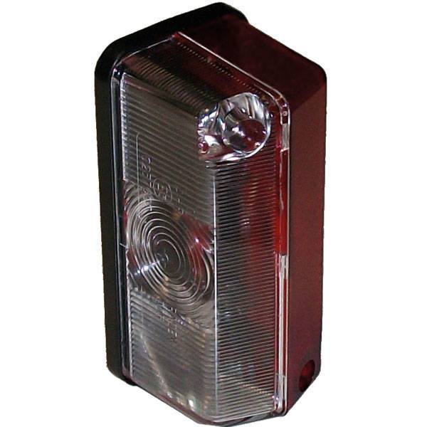 Seitenmarkierungsleuchte weiß/rot 41x90x41mm