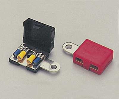 Ledningssamler fladstik