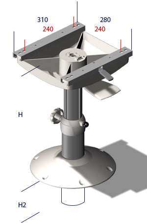 SAP Chair console RH