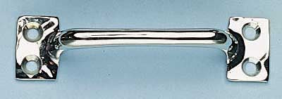 Griff aus verchromtem Messing 140 mm