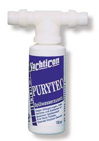 Toilet cleaner Purytec with T-fitting