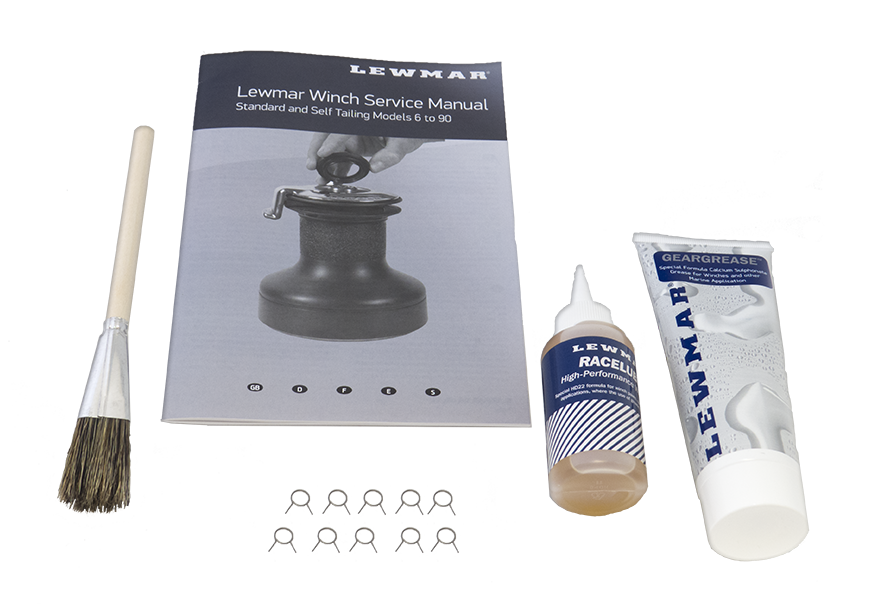 LEWMAR skødespil servicesæt