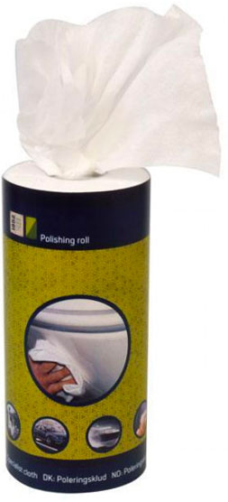 Polierwalze 240g 54 Stk. Tücher 40x25 cm