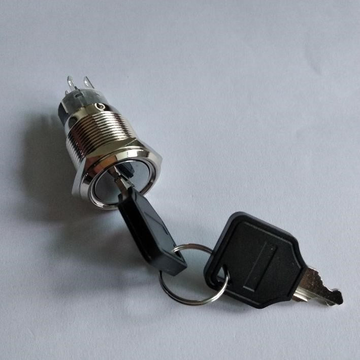 Start switch 3 Positions Stainless Steel Ø19mm Ip 67