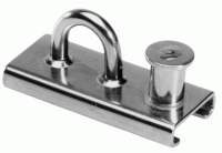 Genuaschlitten mit geschweißter Öse f/25 mm Schiene