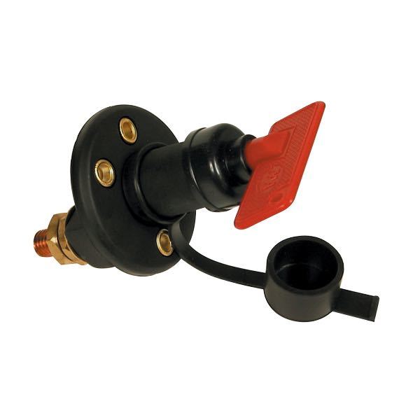 Main switch w/key/cover