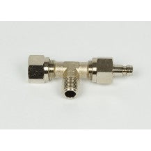 Hydraulisches T-Stück mit Entlüftung für Zylinder