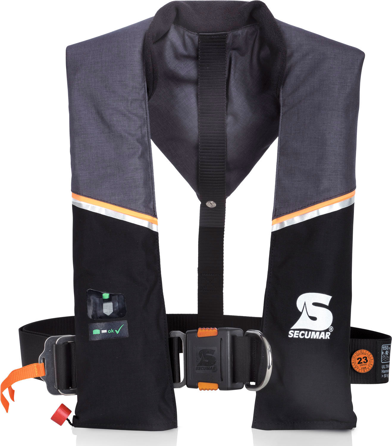 SECUMAR ULTRA 170 Harness Grå/Sort/Oran