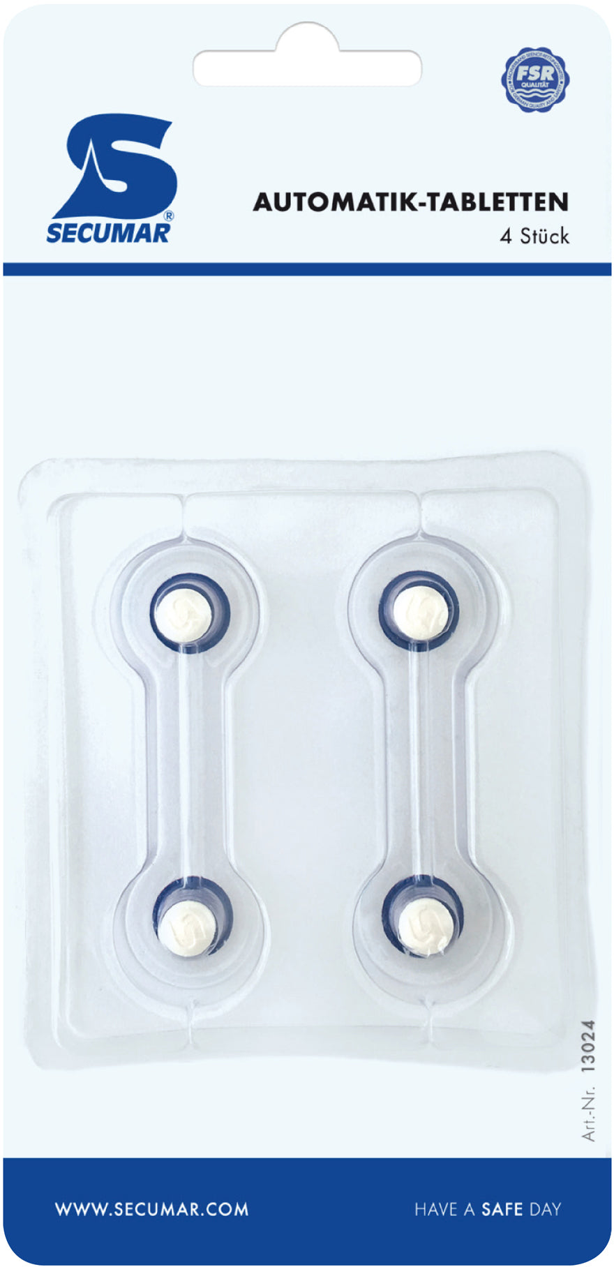 Automatik tabletter pk m 4 stk