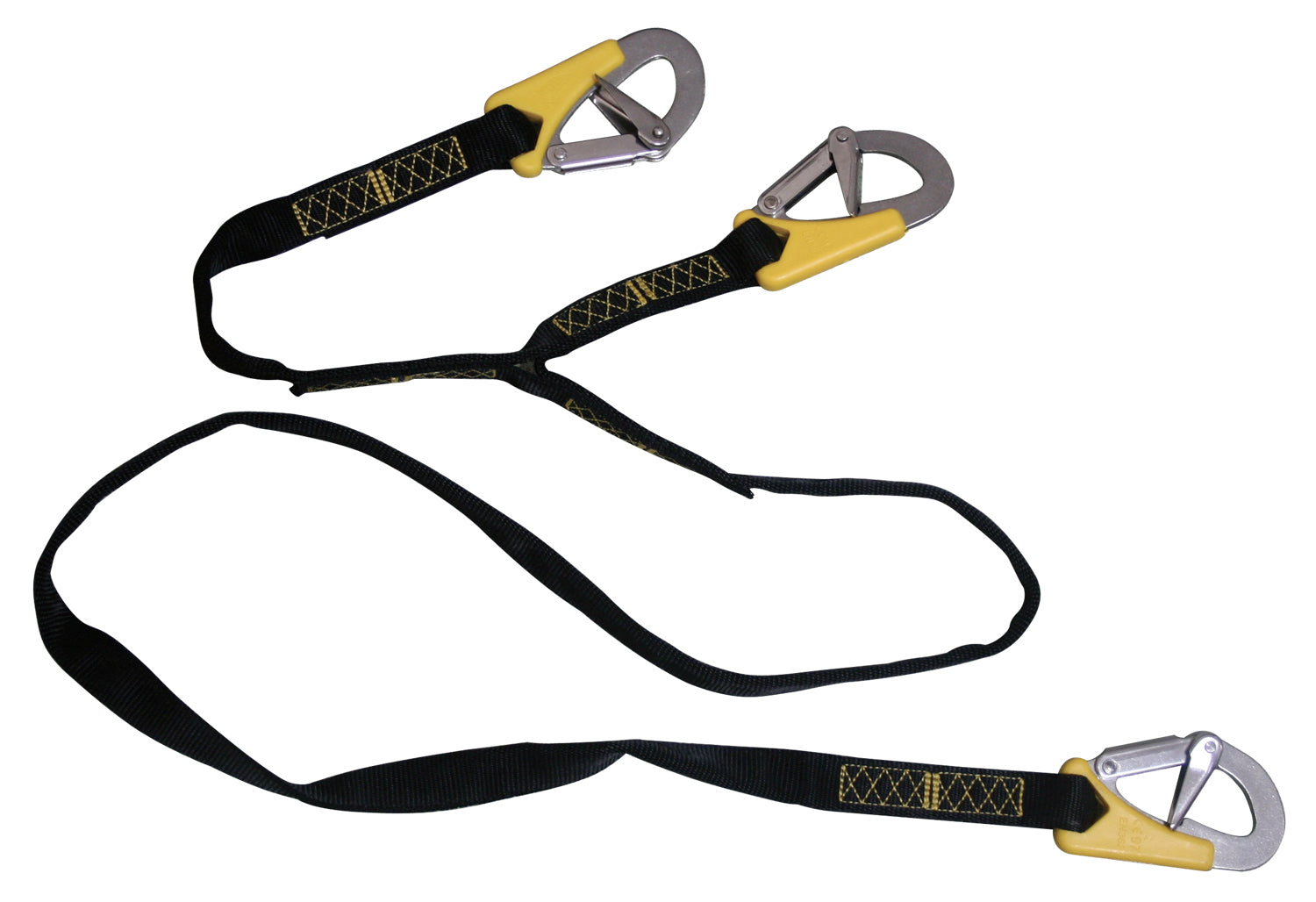 Rettungsleine 3 Haken L. 200cm.