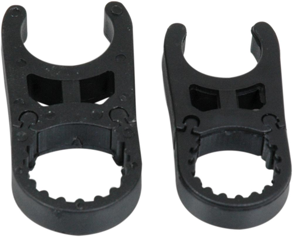 Badestige holder sort nylon 25mm