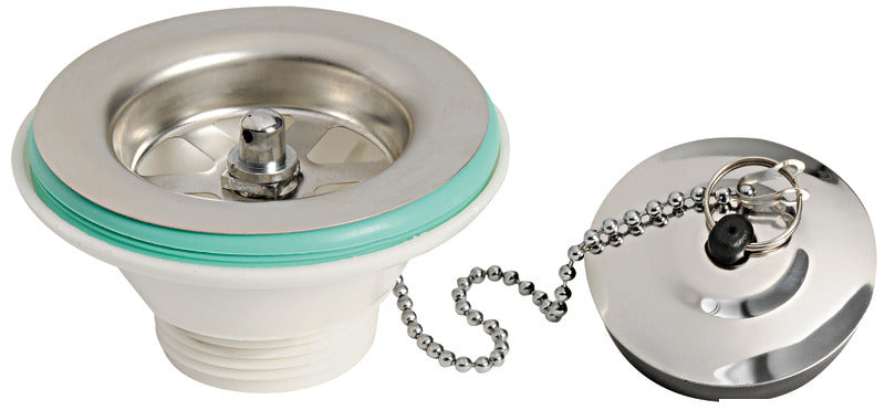 Straight drain 1 ¼ V.2 s/s 304