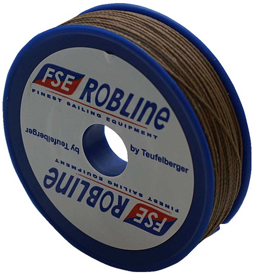 Tackle twine waxed natural 0.8 mm x 90 m 10 spl./k. 9685