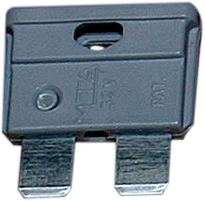Flat fuse 2 amp. gray 5 pcs.