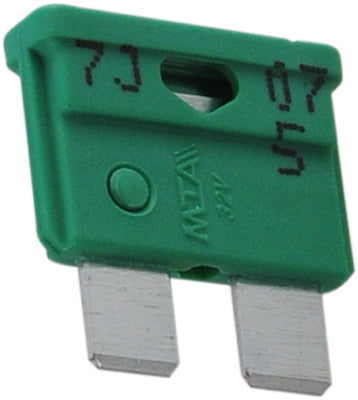 Flat fuse 30 amp. green 5 pcs.