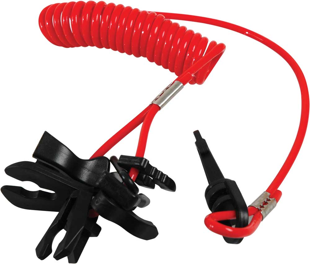 Quickstop-Spiralkabel mit 10 Clips