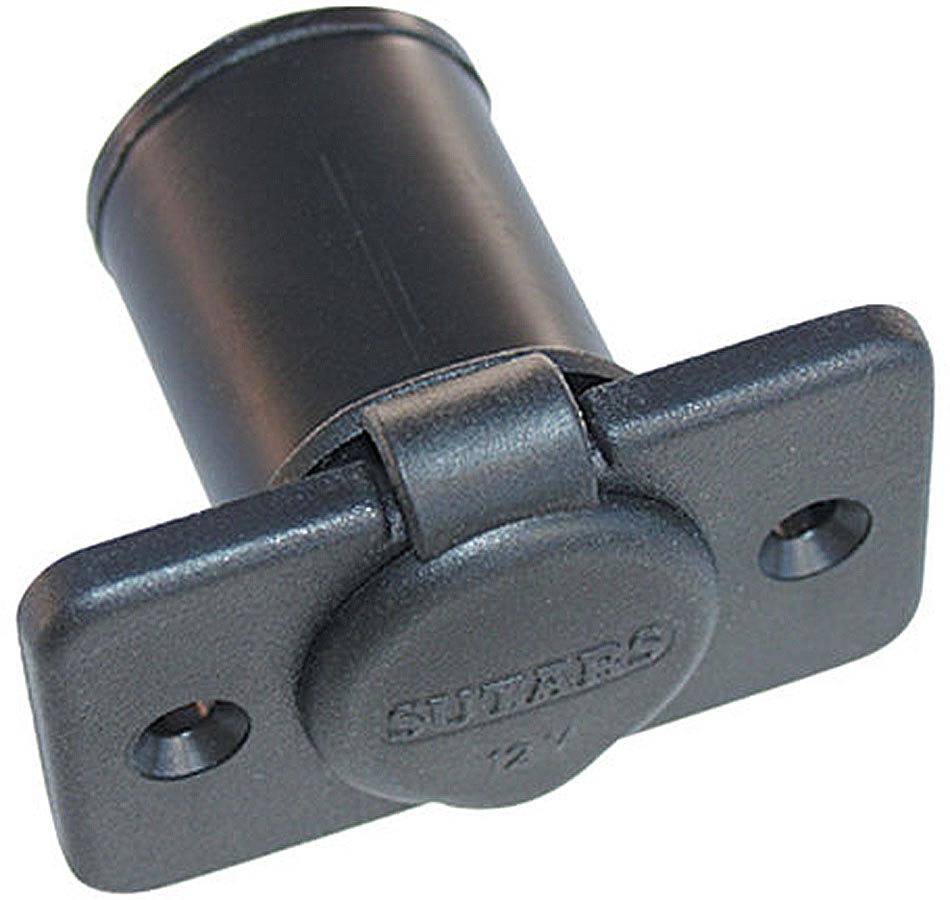 Recessed electrical outlet