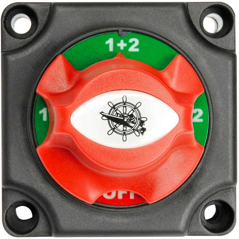 Hauptschalter Batt. 1 - Batt. -2