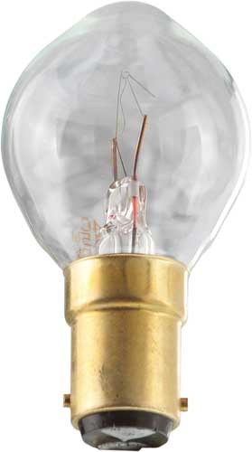 Schneidelampe B15 12V 15W