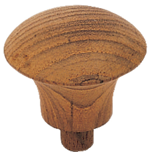 Drawer knob in teak 44mm